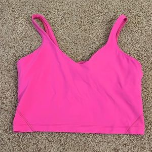 Lululemon Pink Align Tank Size 10